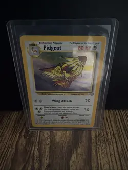 Pokemon TCG Pidgeot Jungle 8/64 Holo Unlimited Holo Rare - Image 1