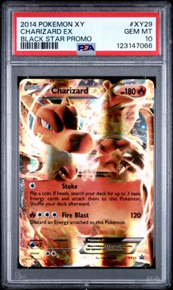 Charizard EX XY29 Black Star Promo PSA 10 2014 Pokemon Card NEW CERT LOW POP - Image 1