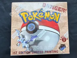 Pokemon 1st Edition Fossil Booster Box English (FACTORY SEALED !!) - Image 1