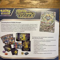 POKEMON SCARLET & VIOLET SURGING SPARKS ELITE TRAINER BOX ETB NEW FACTORY SEALED - Image 3