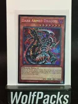 Legendary Collection Kaiba Unlimited Dark Armed Dragon LCKC-EN068 Secret Rare - Image 1