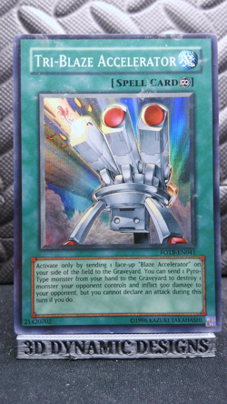 | Yugioh Tri-Blaze Accelerator FOTB-EN041 Super Rare LP ?? | - Image 1