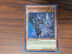 Yu-Gi-Oh! Legendary Six Samurai - Kizan SPWA-EN010 Super Rare 1st Edition LP x3 - Image 2