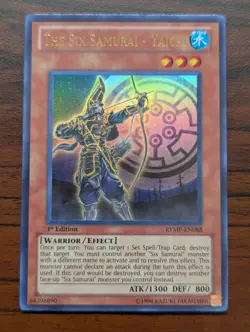 Yu-Gi-Oh! The Six Samurai - Yaichi RYMP-EN088 Ultra Rare 1st Edition LP - Image 1
