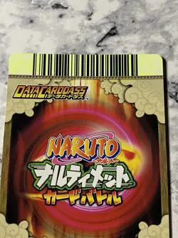 Naruto Trading Card Data Cardass TCG Foil Secret Rare 024 Kakashi Hatake READ - Image 3
