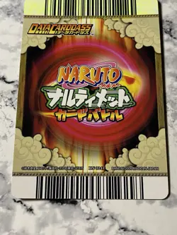 Naruto Trading Card Data Cardass TCG Foil Secret Rare 024 Kakashi Hatake READ - Image 4