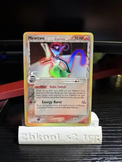 Mewtwo Delta Species Holo Rare 12/113 Pokemon Card - Image 1