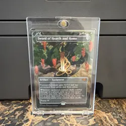 MTG - Sword of Hearth and Home (Borderless) Modern Horizons 2 Foil Magic Card - Image 1