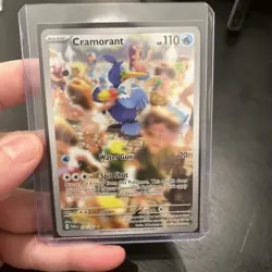 Cramorant 176/167 SV06: Twilight Masquerade NM Pokemon Card TCG - Image 1