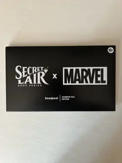 Deadpool Rainbow Foil Marvel Secret Lair MTG Sealed Card Set - Image 1