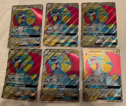 Salamence GX JUMBO Pokemon Card Lot Of 6 - Image 1