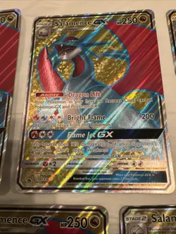 Salamence GX JUMBO Pokemon Card Lot Of 6 - Image 3