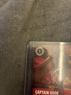 Lorcana Captain Hook Master Swordsman Enchanted Card 214/204 Near Mint Condition - Image 4