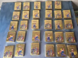 Pokemon 55pcs Gold Foil Pack Cards Lot Of 29 Sealed - Image 1