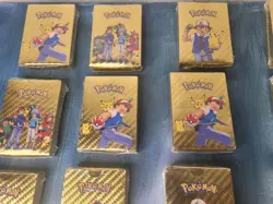 Pokemon 55pcs Gold Foil Pack Cards Lot Of 29 Sealed - Image 2