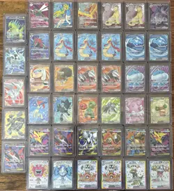 Pokemon Lot of 41 Ultra Rare EX Cards w/ Megas Full Arts Secret Rare Destined - Image 1