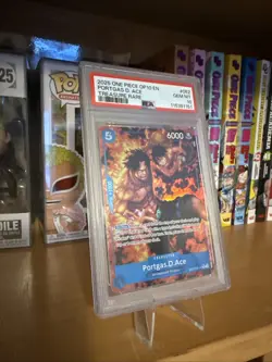 One Piece CCG Royal Blood OP10 Portgas.D.Ace Treasure Rare Card OP08-052 English - Image 3