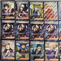 Lot of 24 Full Art Trainer Pokemon TCG Cards- NM Or Better Lt Surge Ariana - Image 2