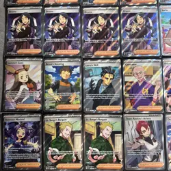 Lot of 24 Full Art Trainer Pokemon TCG Cards- NM Or Better Lt Surge Ariana - Image 3