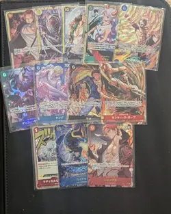 One Piece Japanese Cards Bundle 12 Cards, Alt Art & SEC - Image 1