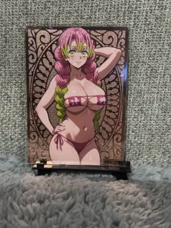 GODDESS STORY LSP #084/200 MITSURI DEMON SLAYER GOLD METAL ANIME CARD - Image 1