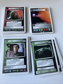 STAR TREK: The Next Generation CUSTOMIZABLE CARD GAME 60 CARD STARTER SET - Image 5