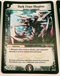 2004 Wizards of the Coast - Duel Masters Trading Cards 7 card Lot with 5 Holo's - Image 5