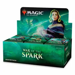 War of the Spark Booster Box Mtg Magic Sealed Free Shipping! 630509755370 - Image 1
