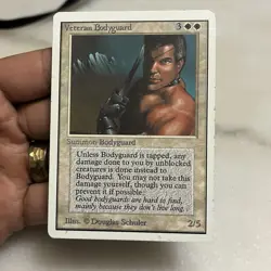 Veteran Bodyguard MP - MTG UNLIMITED - Vintage Magic the Gathering - Image 1