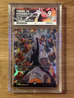Magic The Gathering Spider-Man Thrill Of Possibility Foil ACE 9 MINT - Image 1