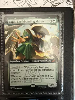 MTG Toph, Earthbending Master TLE 0145 M NM Regular - Image 1