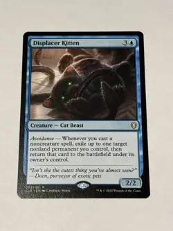Displacer Kitten -NM- Commander Legends: Battle for Baldur's Gate CLB 063 MTG - Image 1