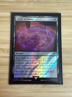 Magic the Gathering: Circle of Power (Surge Foil) Final Fantasy Surge Foil NM - Image 1