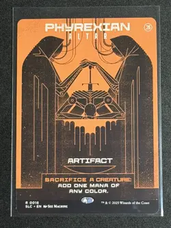 MTG Secret Lair Encyclopedia of Magic the Gathering Phyrexian Altar RARE - Image 1