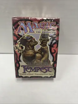 MTG Magic the Gathering Tempest Flames of Rath Preconstructed Deck SEALED!! - Image 1