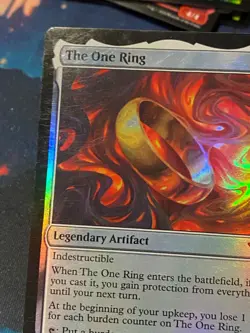 MTG Lord of the Rings The One Ring Foil - Image 2