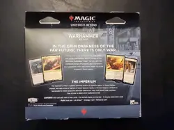 MTG Warhammer 40k Commander Deck Forces Of The Imperium New Sealed - Image 2