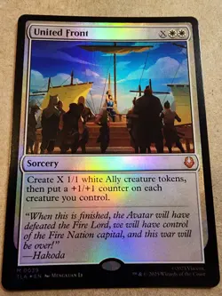 United Front - #39 Foil - Avatar The Last Airbender - Mtg - Image 1