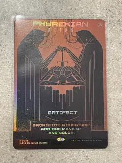 MTG Phyrexian Altar Foil Secret Lair Encyclopedia Of Magic NM - Image 1