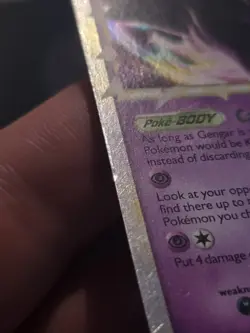 Pokemon Gengar Prime Triumphant 94/102 LP+ HOLO - Image 4