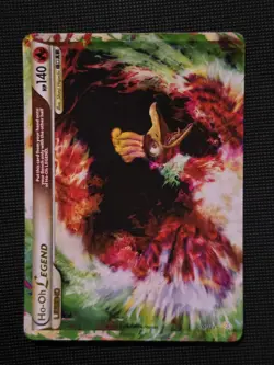Ho-Oh Legend (Top) pokemon 111/123 Heartgold & Soulsilver (2010) LP+ - Image 1