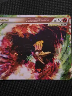 Ho-Oh Legend (Top) pokemon 111/123 Heartgold & Soulsilver (2010) LP+ - Image 3