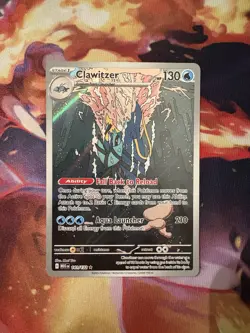 Clawitzer 141/132 Me01: Mega Evolution Holo - Pokemon TCG NM - Image 1