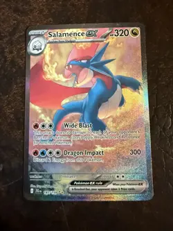 SALAMENCE EX - 187/159 - JOURNEY TOGETHER JTG SIR FULL ART POKEMON - Image 1