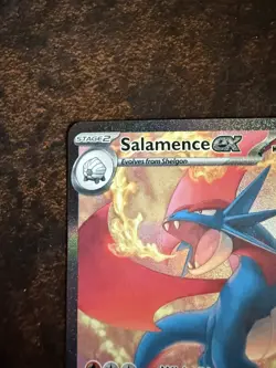 SALAMENCE EX - 187/159 - JOURNEY TOGETHER JTG SIR FULL ART POKEMON - Image 2