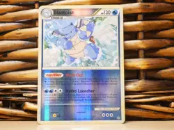 Pokemon BLASTOISE 13/95 REVERSE HOLO RARE | LP Light Play | HS Unleashed | 2010 - Image 1