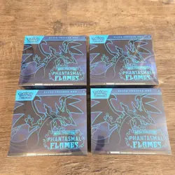 Pokemon TCG Lot of (4) Phantasmal Flames Elite Trainer Box ETB NEW/Sealed - Image 1