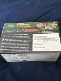 Pokemon TCG Sword & Shield- Evolving Skies Build & Battle Stadium 820650809781 - Image 2