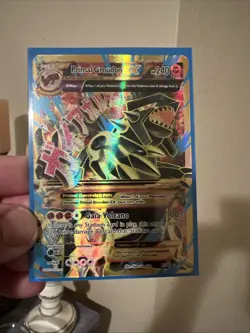 Pokemon Primal Groudon EX Shiny Full Art And Primal Kyogre Ex Alpha - Image 2