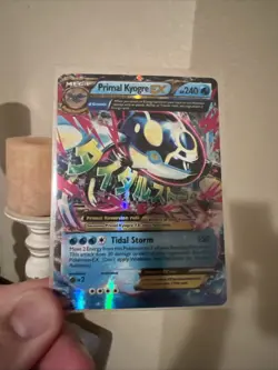 Pokemon Primal Groudon EX Shiny Full Art And Primal Kyogre Ex Alpha - Image 3